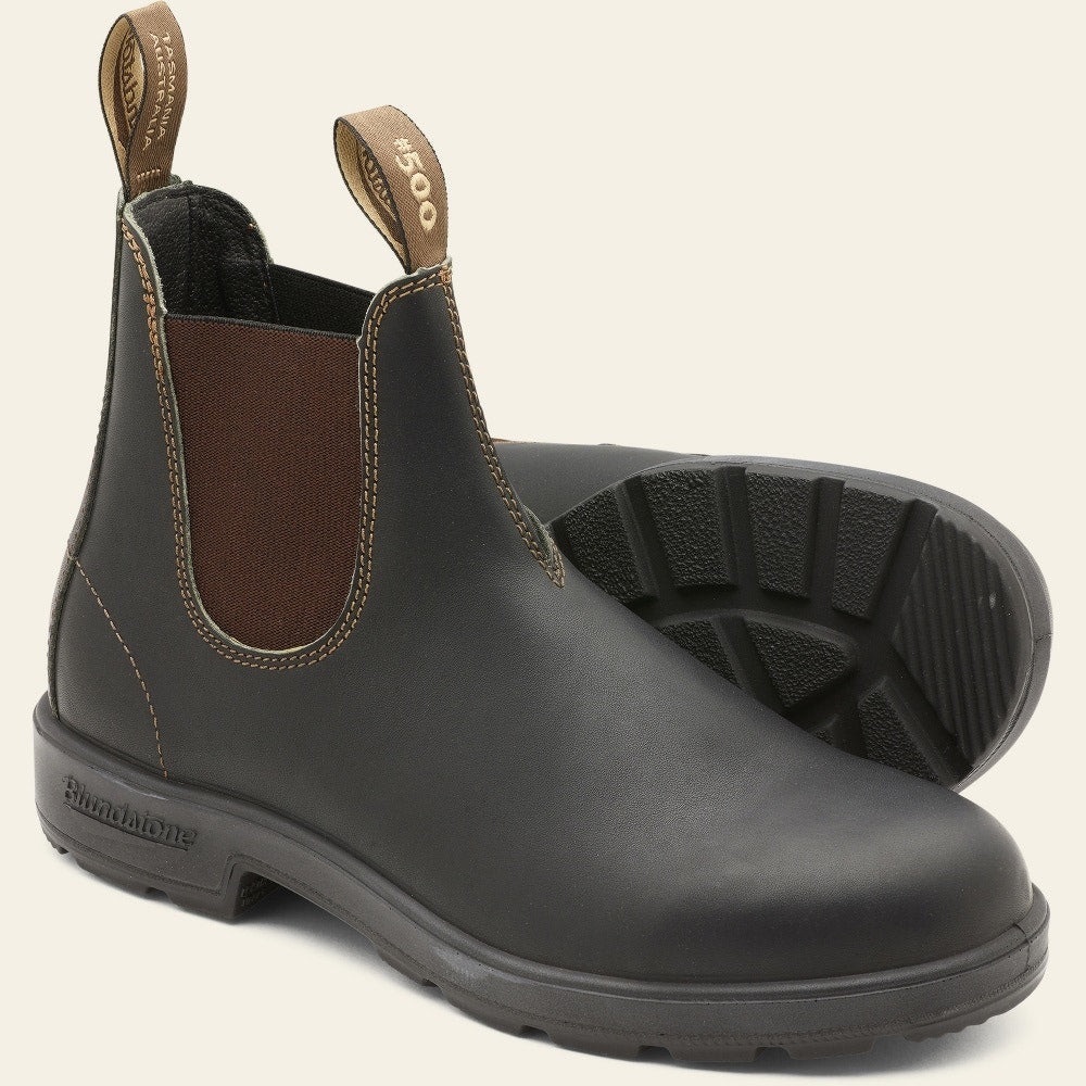 Blundstone 8.5 Original 500 Chelsea Men's Brown Leather Boots
